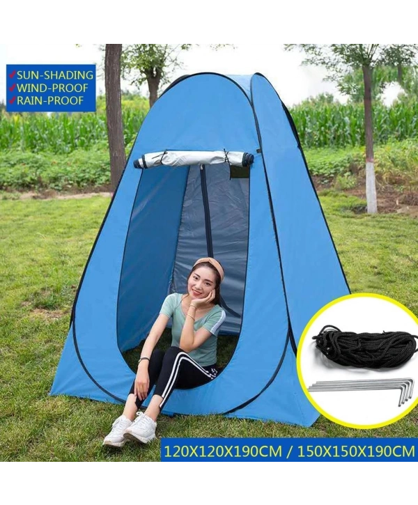 Kamp Alanı Duş Giyinme Wc Çadırı Fotoğrafcı Prova Kabini 190x120x120