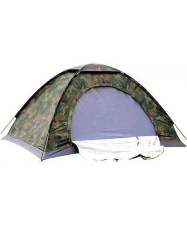 4 Kişilik Kamuflaj Desenli Kolay Kurulumlu Kamp Çadırı