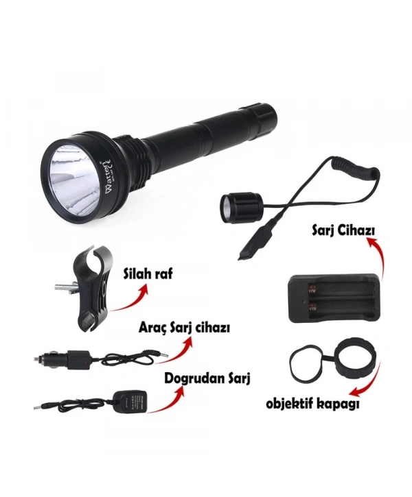 Güçlü Profesyonel  Feneri  Wt-147