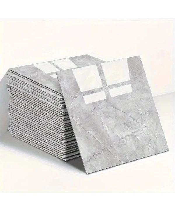 Gri Mermer Desen Du Sticker (30*30)