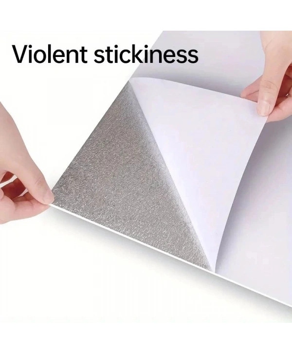 Gri Mermer Desen Du Sticker (30*30)