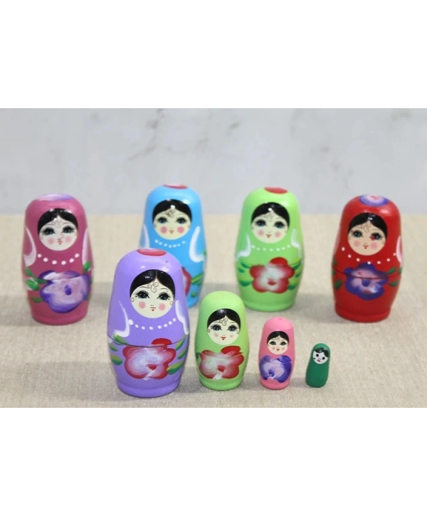 4lü Ahşap Matruşka Alk3814