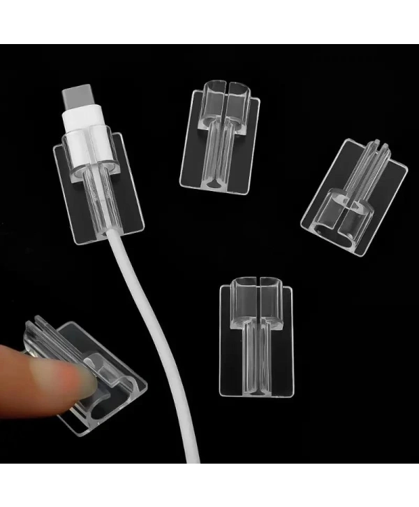 Şeffaf Silikon Kablo Koruyucu