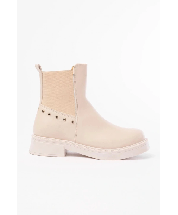 02-2005 Bej Lastikli Günlük Kadın Bot