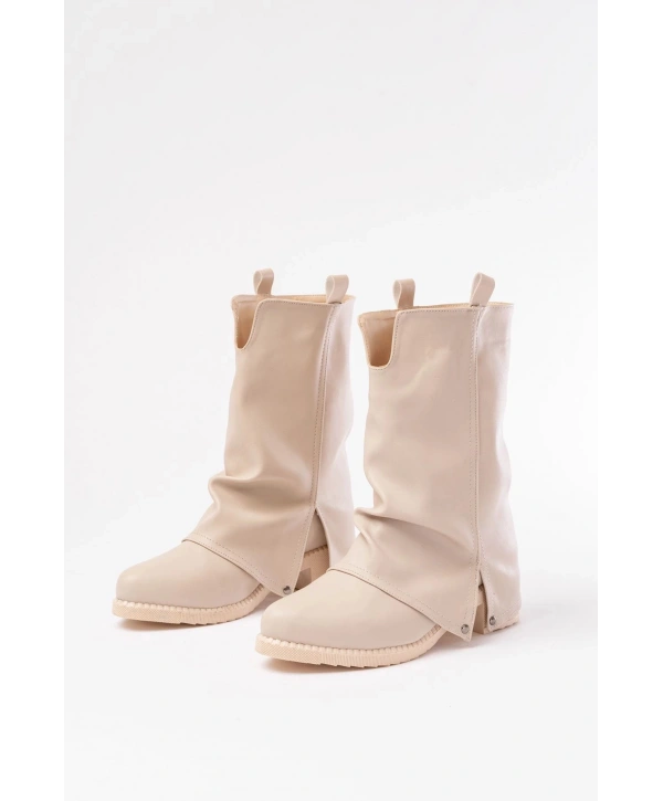 270-3045 Bej Günlük Kadın Bot