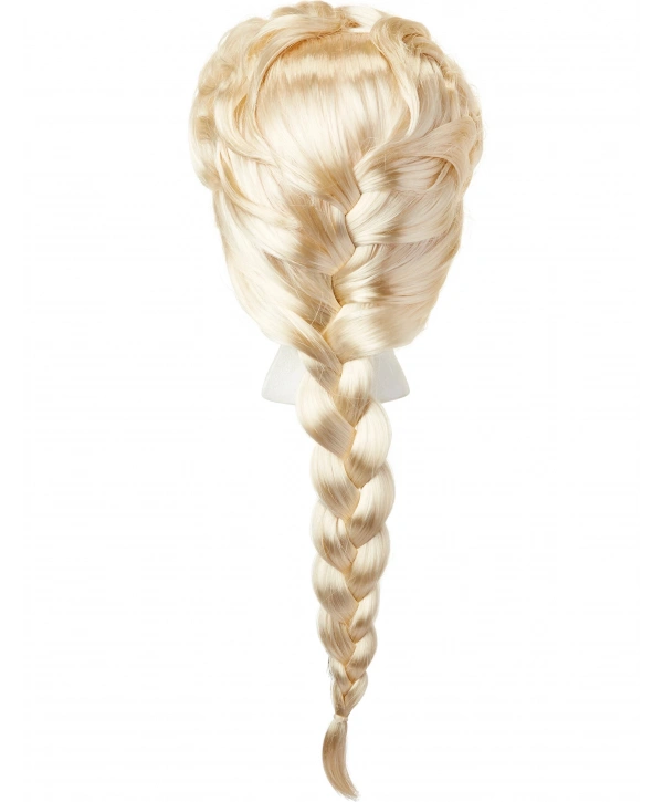 Platin Altın Dore Renk Karlar Ülkesi Elsa Frozen Peruğu Çocuk Boy
