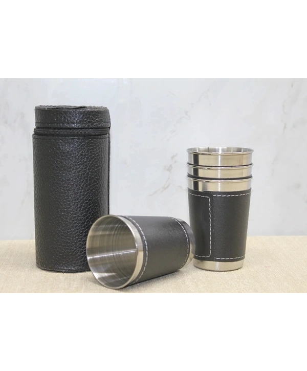 Derili Kılıflı 4lü Shot Bardak Alk3925