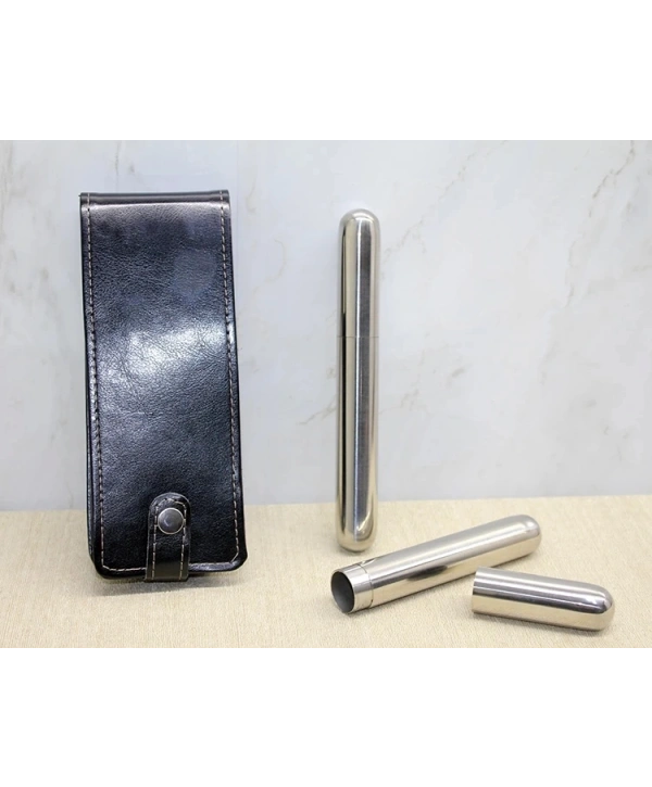 Deri Kilifli Paslanmaz Çelik Matara Alk3890