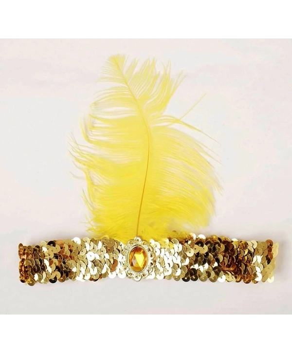 7039ler 8039ler Ve 9039lar Temalı Altın Renk Çarliston Saç Bandı