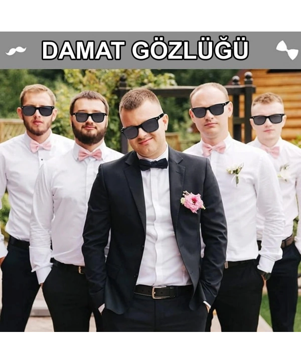 Damat Gözlüğü – Düğün Ve Bekarlığa Veda Partisi Aksesuarı