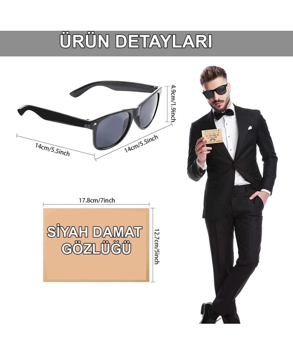 Damat Gözlüğü – Düğün Ve Bekarlığa Veda Partisi Aksesuarı