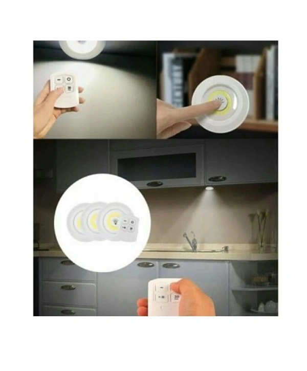 Uzaktan Kumandalı Yapışkanlı Led Spot Lamba Wt-364