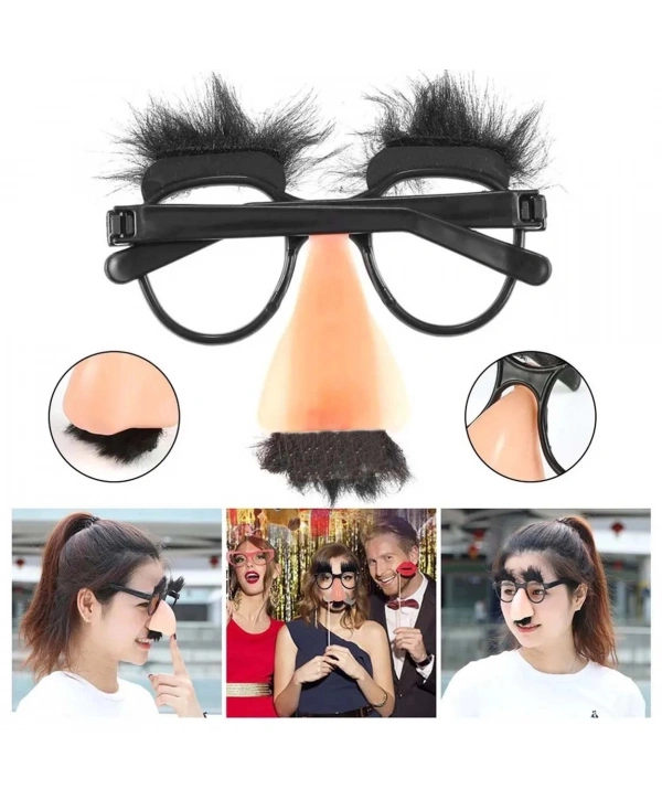 Eğlenceli Kılık Değiştirme Kaş Bıyık Mizah Gözlüğü 9x13 Cm