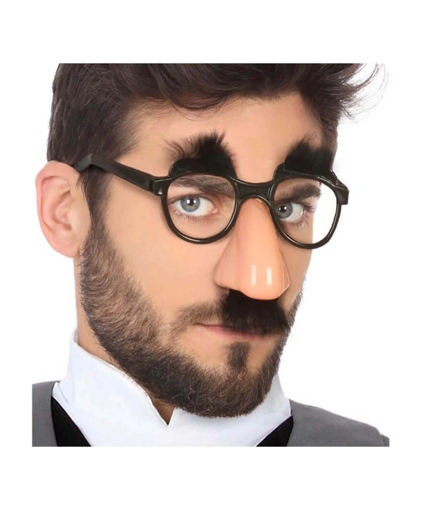 Eğlenceli Kılık Değiştirme Kaş Bıyık Mizah Gözlüğü 9x13 Cm