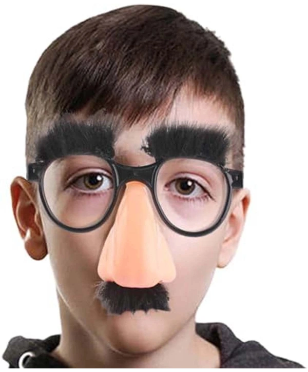 Eğlenceli Kılık Değiştirme Kaş Bıyık Mizah Gözlüğü 9x13 Cm