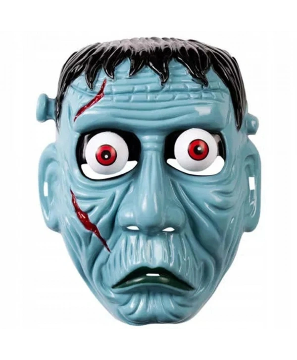 Frankenstein Temalı Sallanan Oynar Gözlü Maske