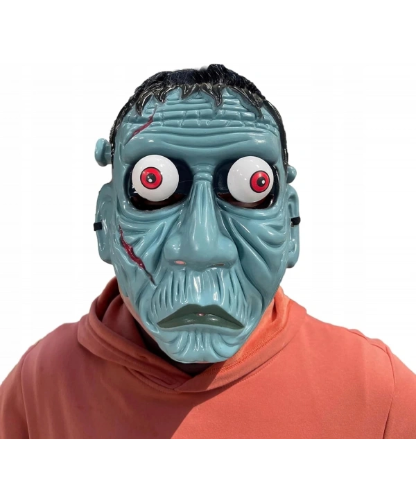 Frankenstein Temalı Sallanan Oynar Gözlü Maske