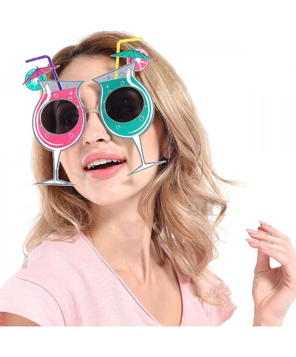 Kokteyl Temalı Hawaii Yaz Partisi Gözlüğü 15x16 Cm