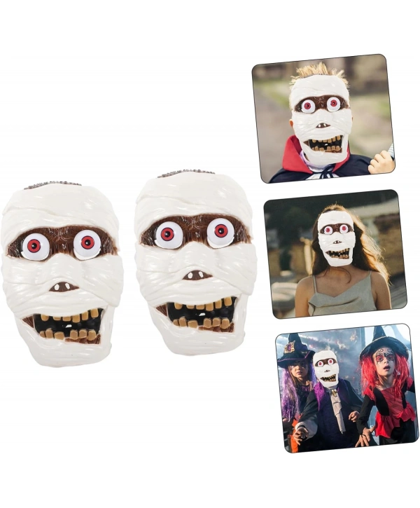 Sallanan Yaylı Oynar Gözlü Mumya Maskesi