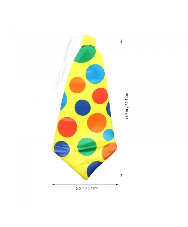 Palyaço Kravatı Lastikli Geniş Kesim 17x37 Cm