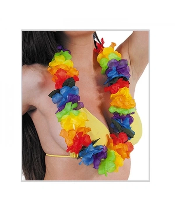 Rengarenk Hawaii Boyun Çelengi Havai Partisi Kolyesi 1 Adet