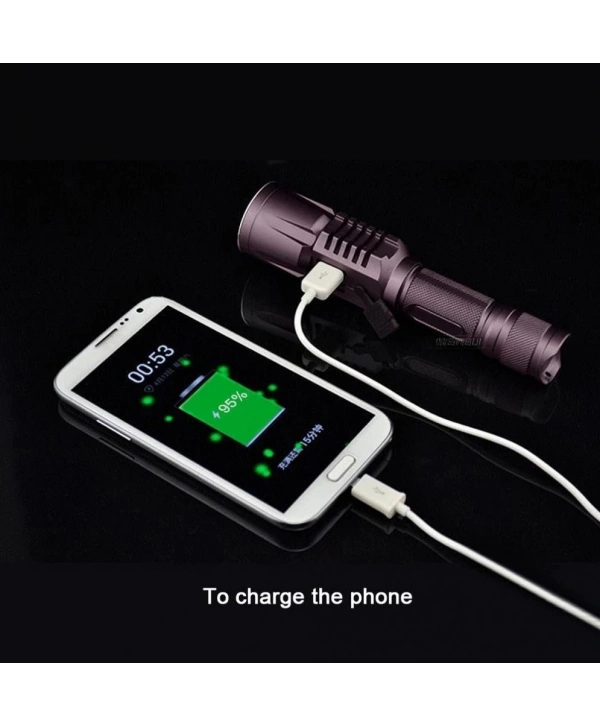 Baretta Brs18 Oto Şarjlı T6 Led 3000 Lümen El Feneri