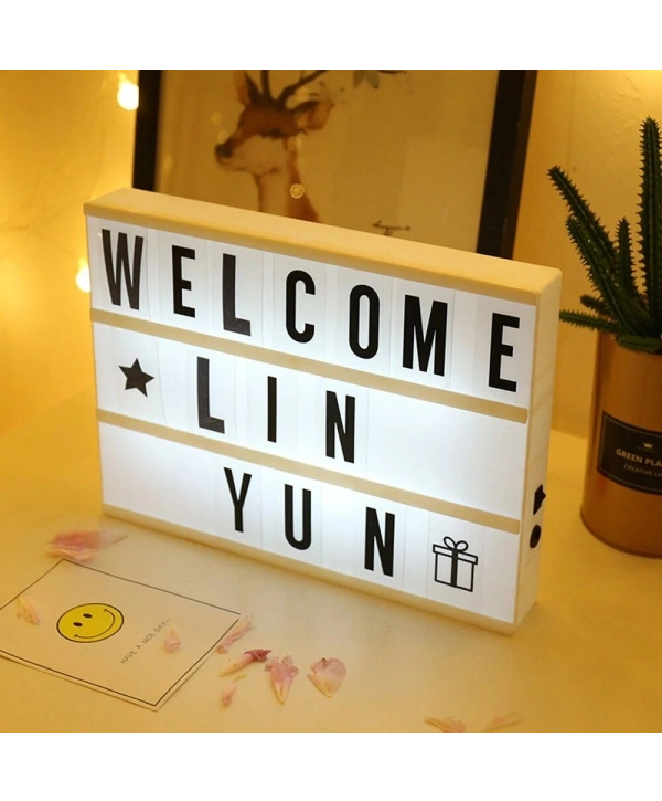A5 Led Işıklı Yazı Panosu Lightbox