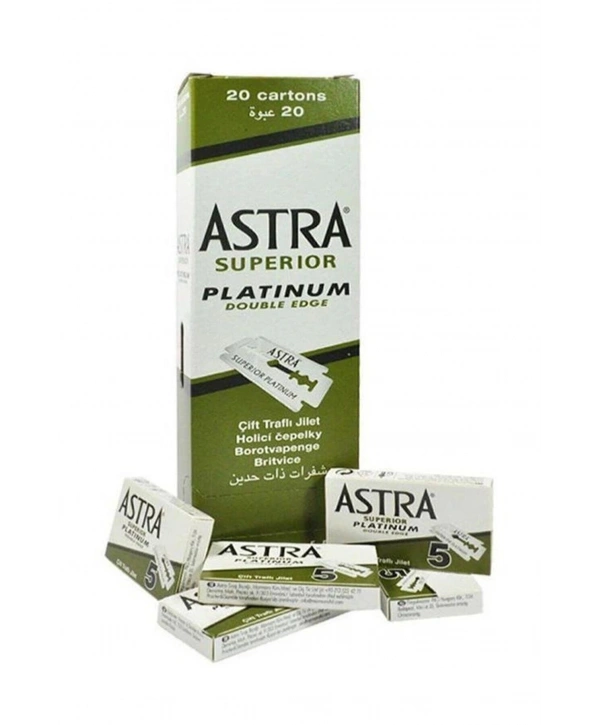 Astra Tıraş Bıçağı Yeşil Jilet 20li Paket