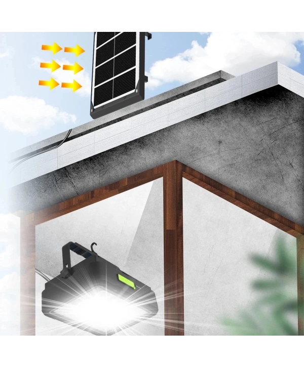 Wison 150w Güneş Enerjili Solar Kamp Feneriprojektör (ws-5570)