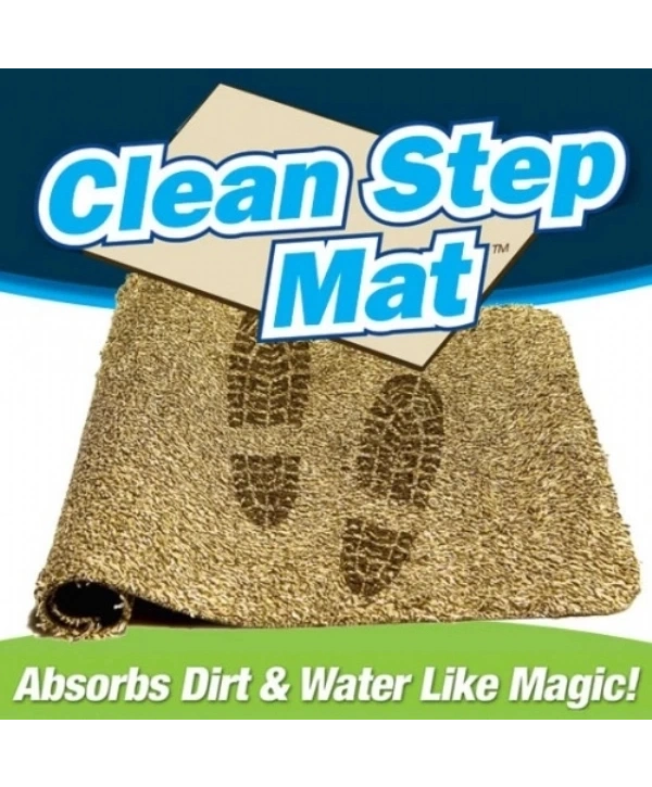 Clean Step Mat Yıkanabilir Mikrofiber Kir Toz Emici Iç-dış Ortam Paspas