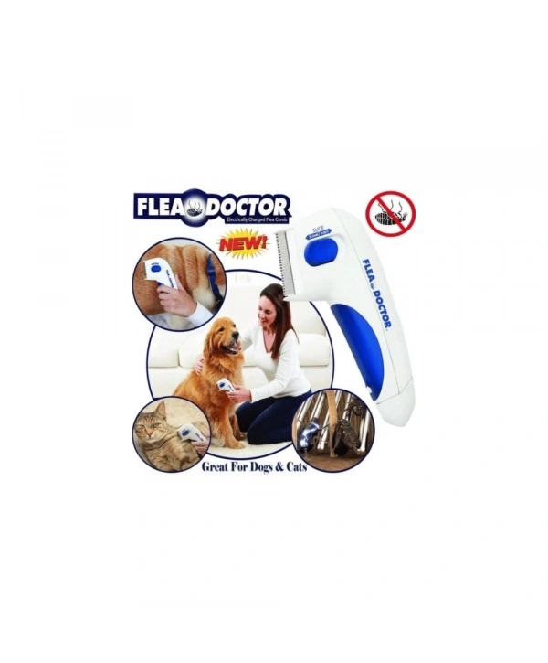 Flea Doctor Kedi Ve Köpekler İçin Pilli Pire Tarağı