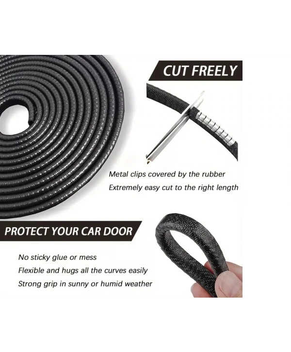 5 Metrelik Araba Kapı Kenar Koruma Şeridi Rulosu