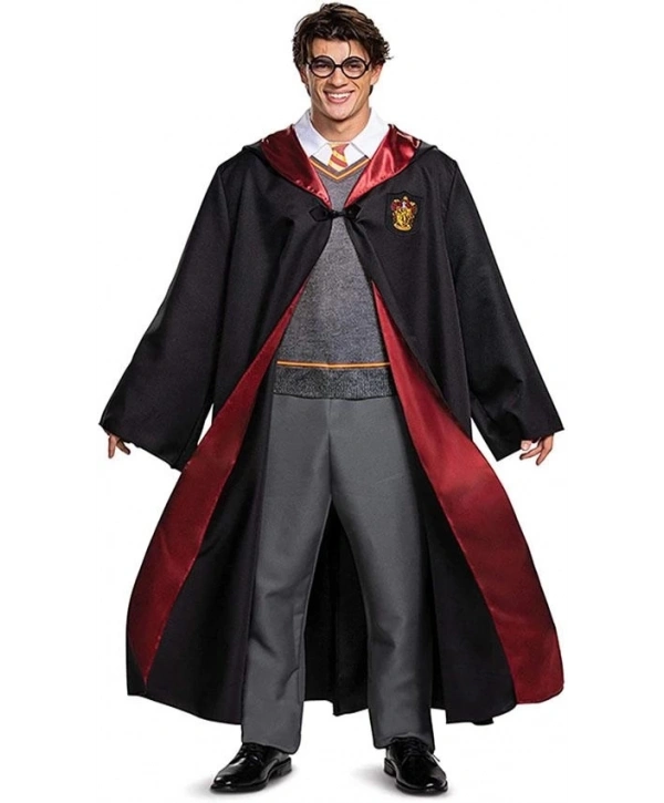 Harry Potter Gryffindor Cübbe Çocuk Boy - Harry Potter Kostümü 5-6 Yaş