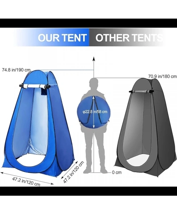 Otomatik Kamp Giyinme Çadır