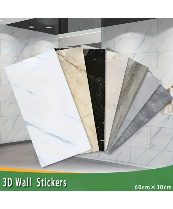 Sarı Mermer Desenli Alüminyum Plastik Duvar Sticker