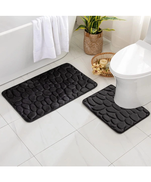 Kaymaz Hafızalı Köpük Banyo Paspası