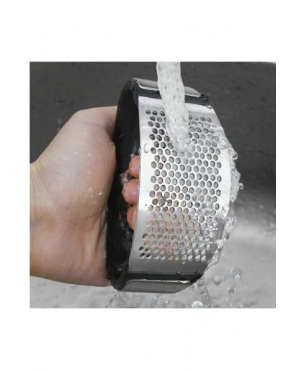 Paslanmaz Çelik Sarımsak Ezici Presi Parçalayıcı Doğrama Aleti