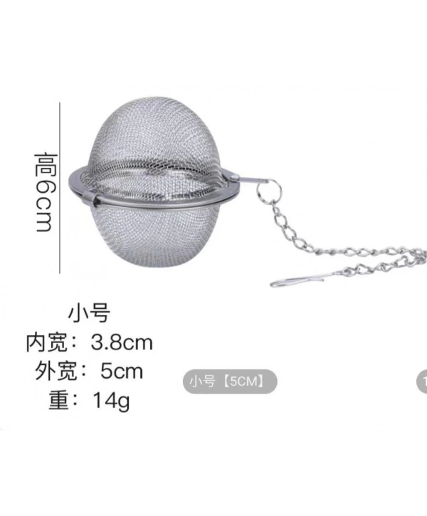 Paslanmaz Çelik Çay Demlik Küre Kilitleme Çay Topu