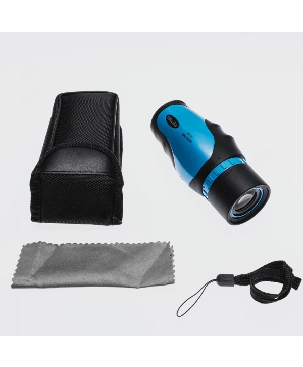 30x30 Tek Gözlü Ayarı Gerektirmeyen Perma Focus Otomatık Netleme Dürbün Mavi