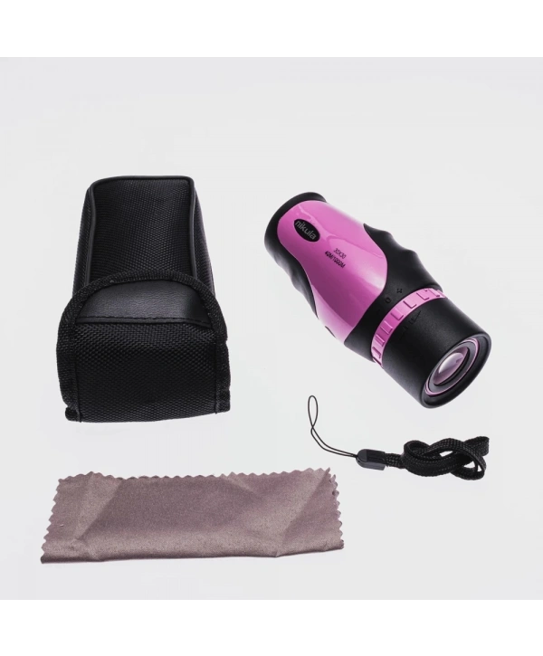 30x30 Tek Gözlü Ayarı Gerektirmeyen Perma Focus Otomatık Netleme Dürbün Fuşya