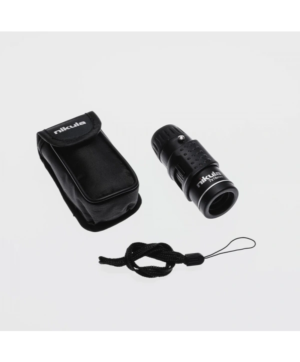 Nıkula 7x18  Avuç Içi  Kauçuk Kaplamalı Hd Optik, Cepte Taşınan Mini Monoküler Dürbün