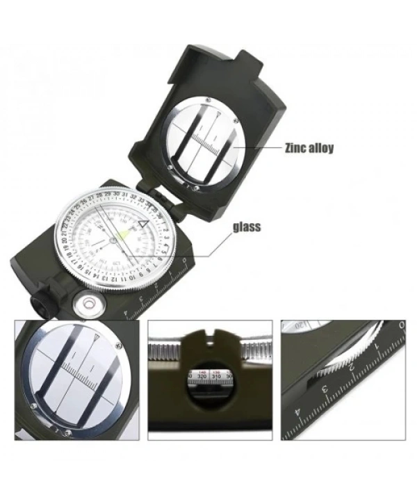 Çok Fonksiyonlu Profesyonel Askeri Pusula