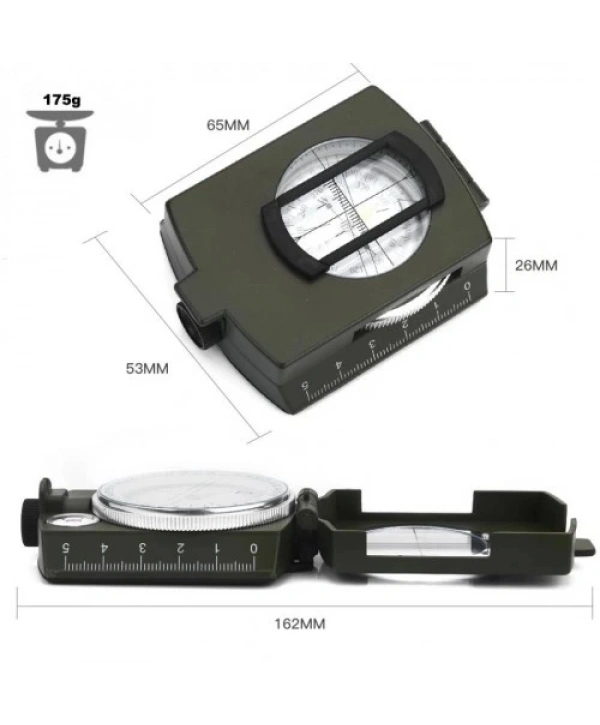 Çok Fonksiyonlu Profesyonel Askeri Pusula