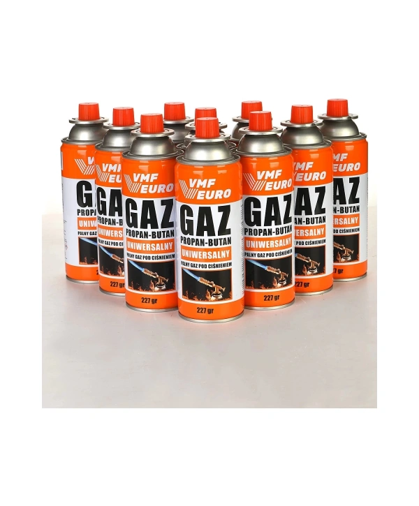 Remtaş Vmf Eurogaz Kamp Ocak Gazı Valfli Kartuş 227gr - 12 Adet