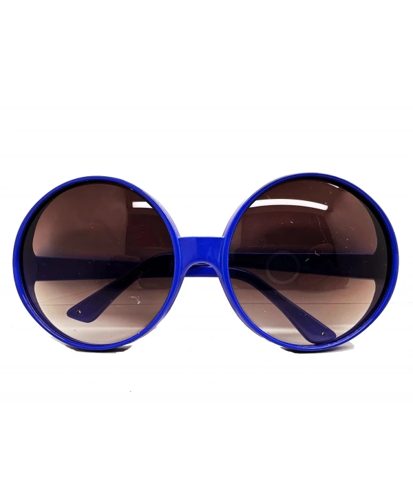 Yuvarlak Yeşilçam 80 Li 90 Lı Yıllar Parti Gözlüğü Retro Mavi Renk