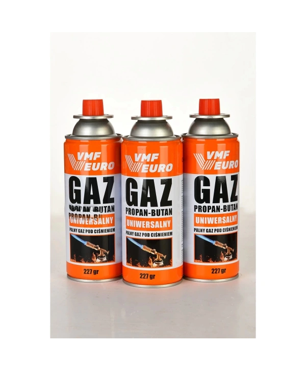 Remtas Vmf Eurogaz Kamp Ocak Gazı Valfli Kartuş 227gr - 3 Adet