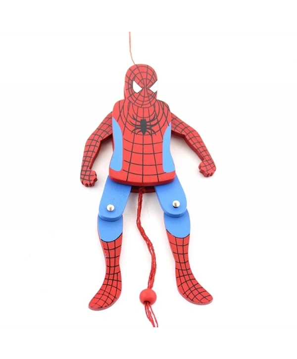 Ahşap Salanan Örümcek Adam Figürü Alk1195