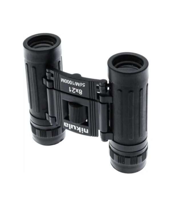 8x21  Dürbün Siyah  Av Dürbünü 56m/1000m Kauçuk Kaplama