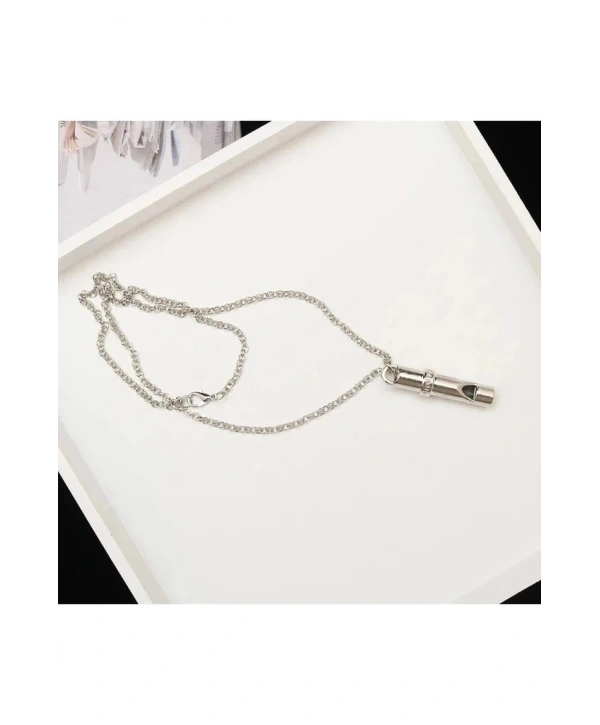 Deprem Düdüğü Çelik Kolye