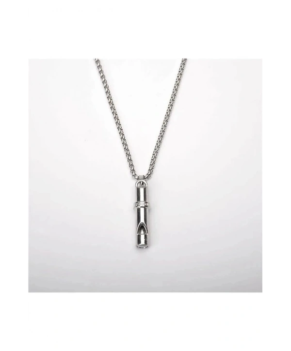 Deprem Düdüğü Çelik Kolye